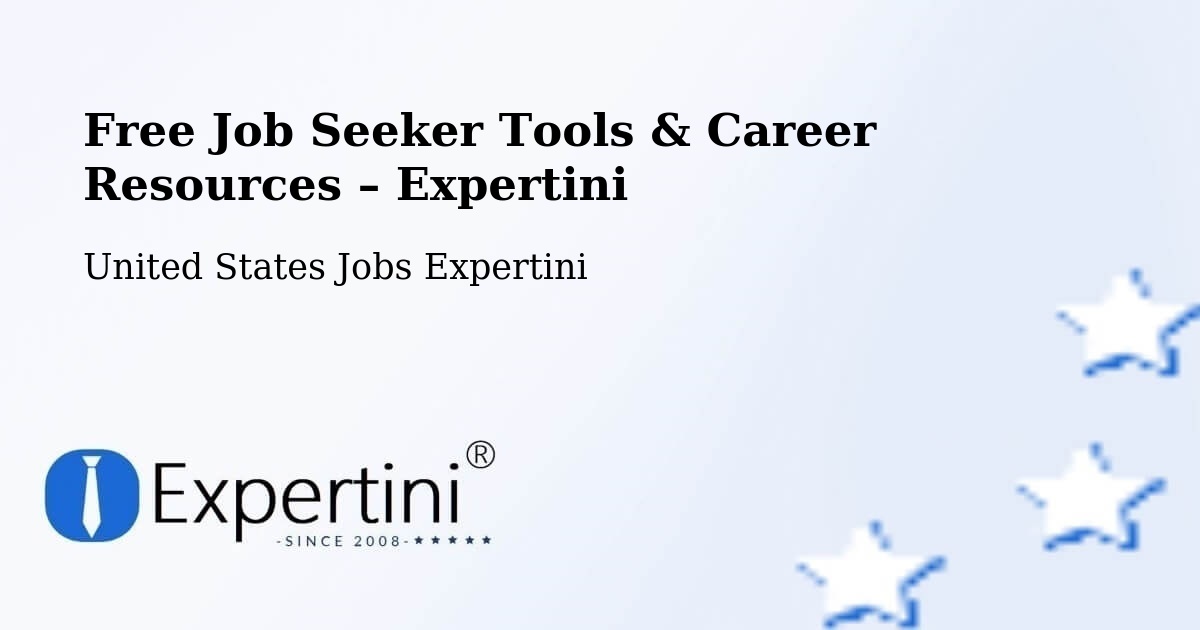 Free Job Seeker Tools & Career Resources – Harrisburg - Harrisburg, United States Jobs Expertini